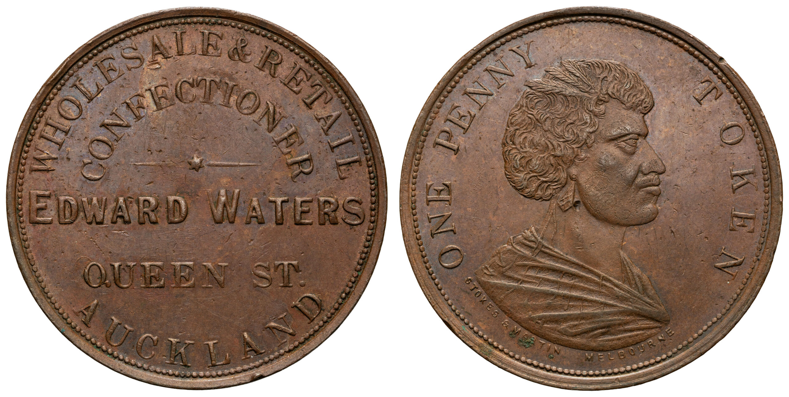 A.301a - Waters, Edward, Auckland, NZ, Penny, EF
