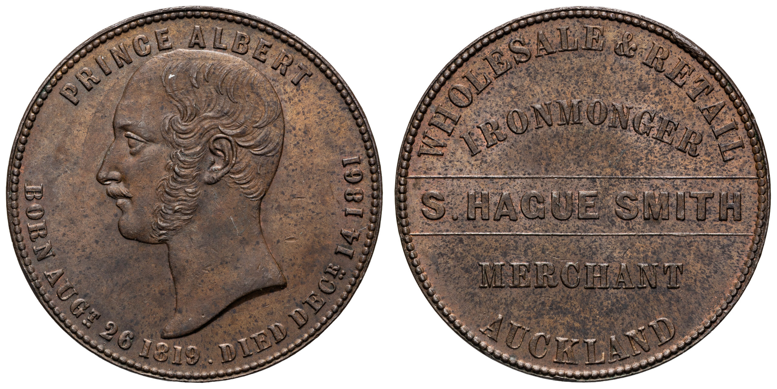 A.246a - Smith, S. Hague, Auckland, NZ, Penny, EF